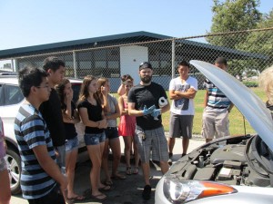 learning to take care of the car