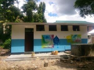 School toilet after rehabilitation