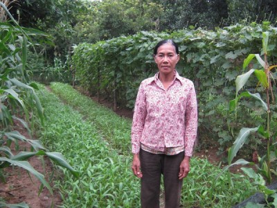 OSV with her garden