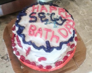 Sessi birthday cake